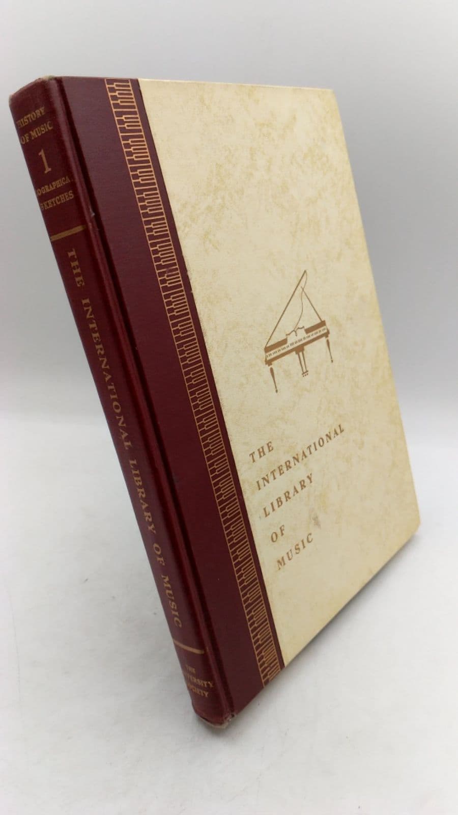 The International Library of Music for Home and Studio: Music Literature Volume I - front cover