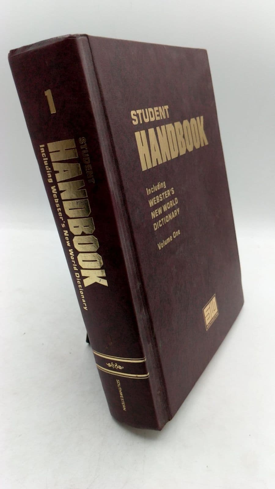 Student Handbook Including Webster's New World Dictionary Volume 1 - front cover