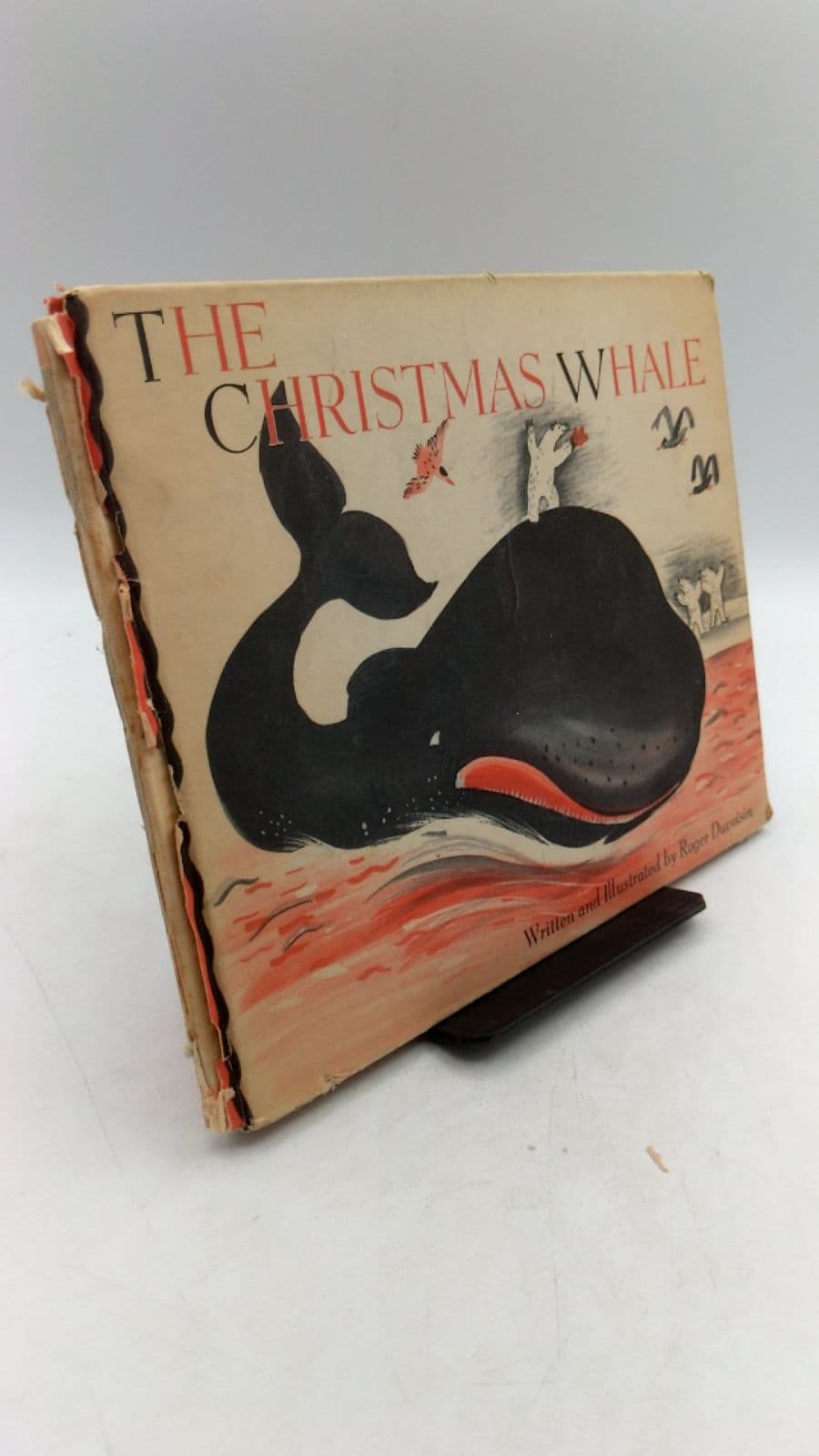 The Christmas Whale by Roger Duvoisin - front cover
