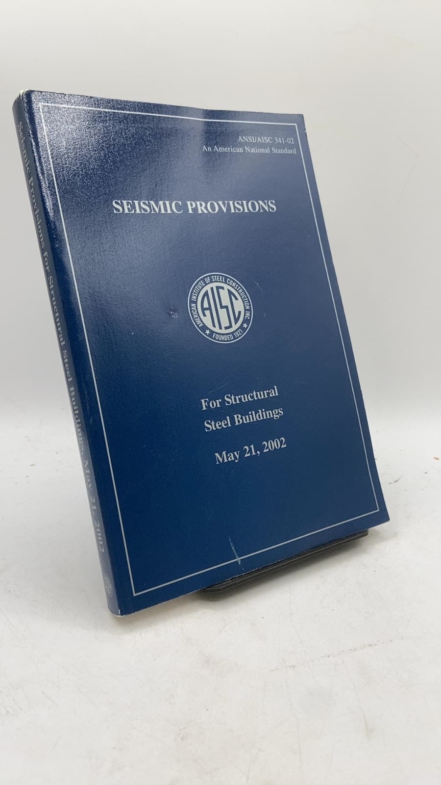Seismic Provisions for Structural Steel Buildings - front cover