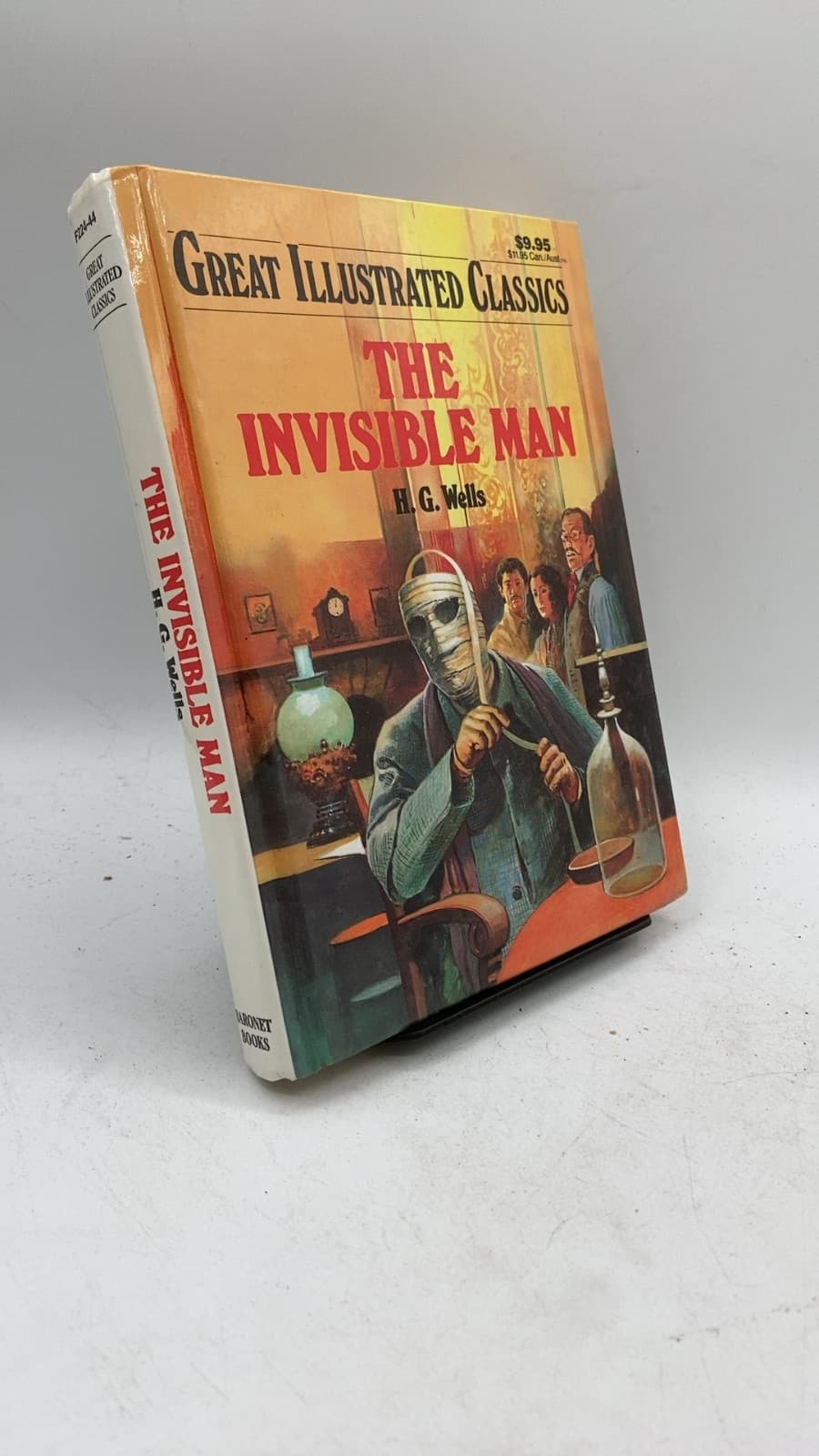 THE Invisible MAN by H. G. Wells - front cover