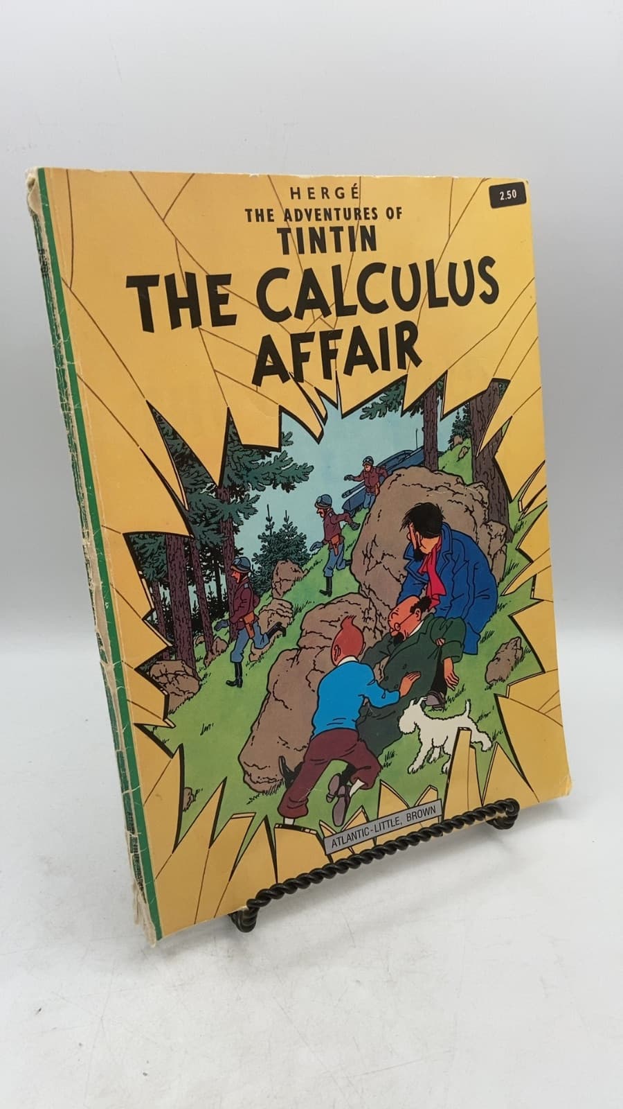 The Calculus Affair by Hergé - front cover