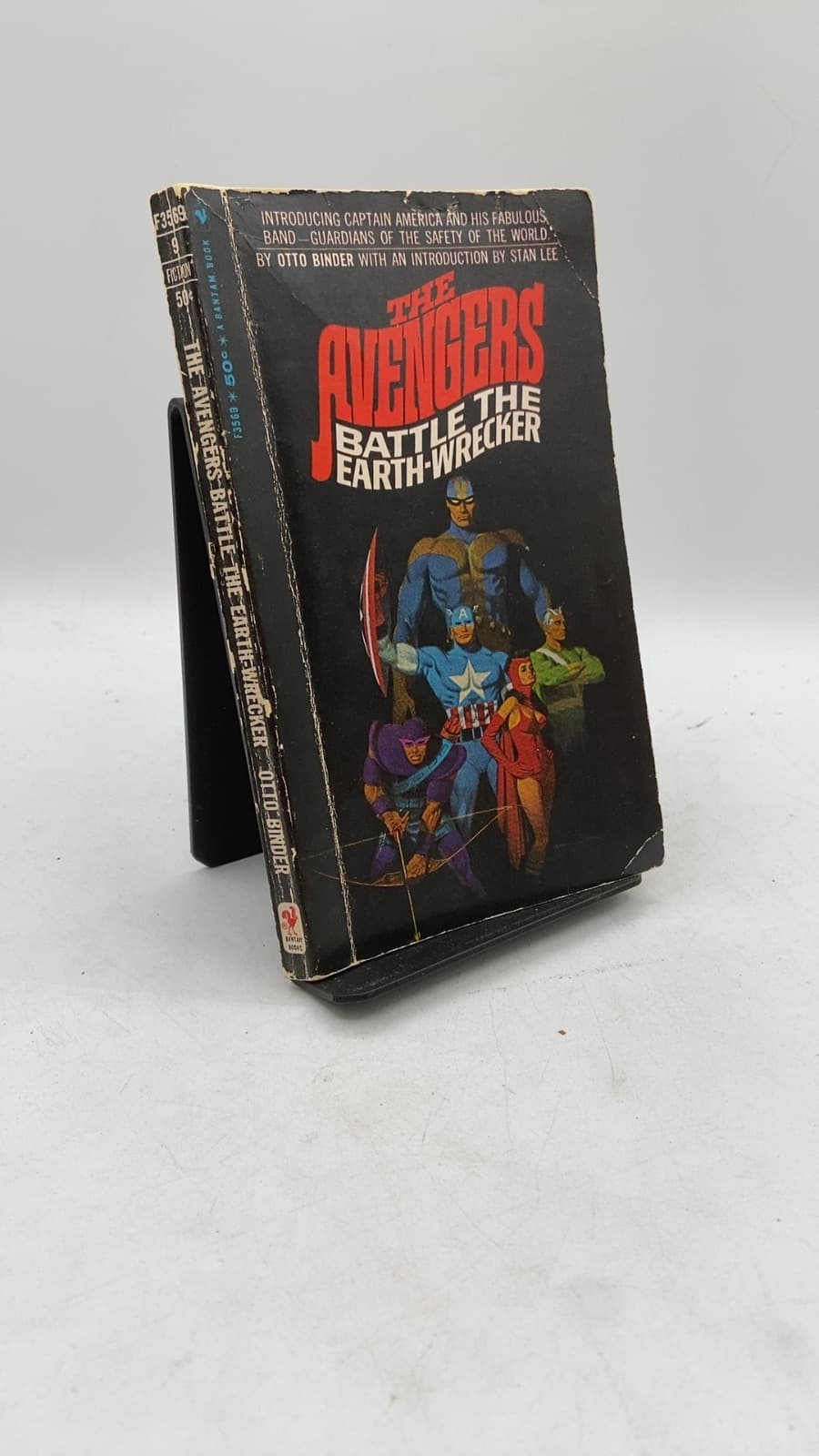 The Avengers Battle the Earth-Wrecker by Otto Binder - front cover