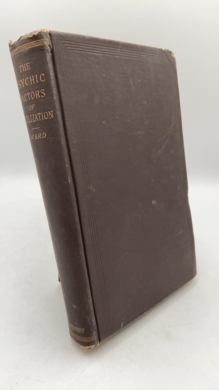 The Psychic Factors of Civilization by Lester F. Ward - front cover