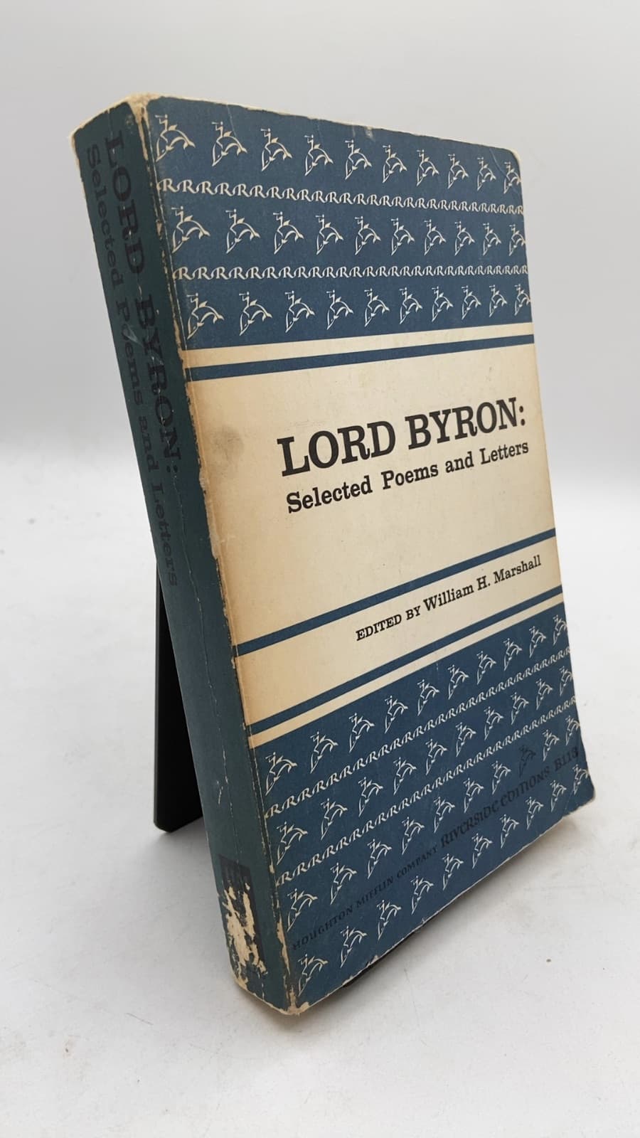 Lord Byron: Selected Poems and Letters by William H. Marshall - front cover