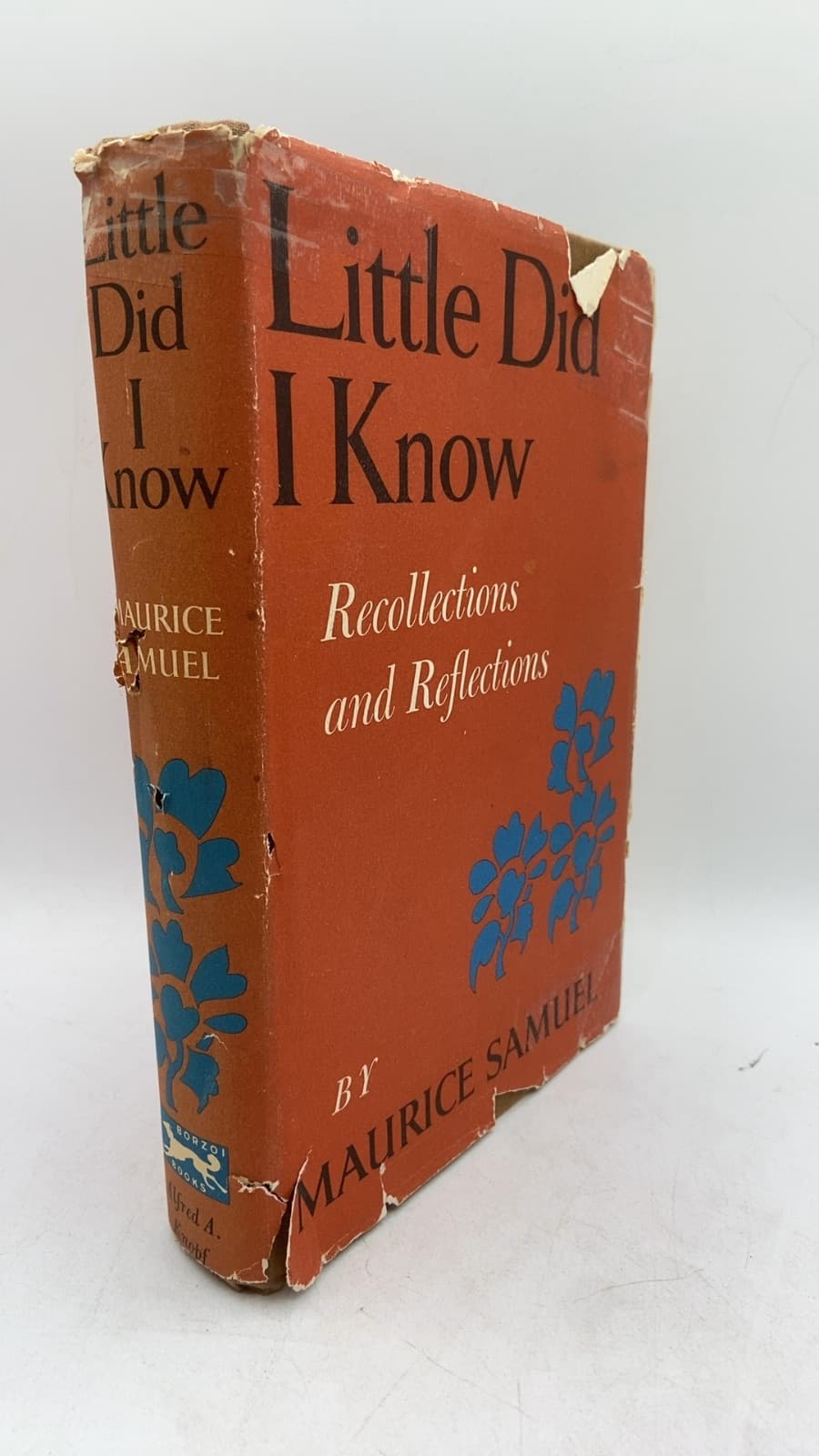 Little Did I Know by Maurice Samuel - front cover