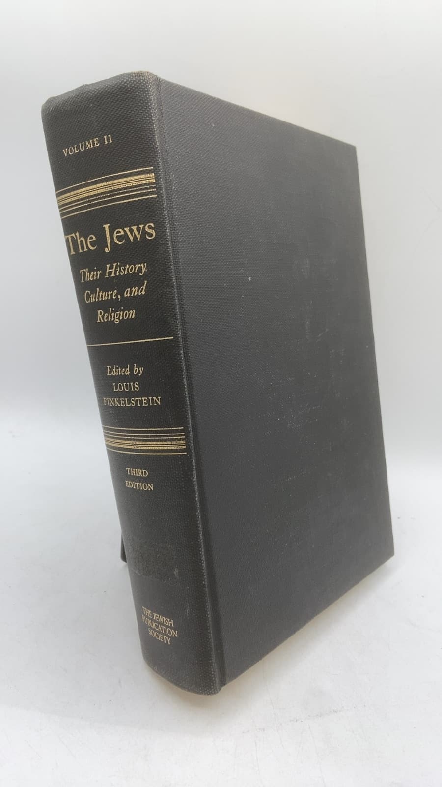 The Jews: Their History, Culture, and Religion by Louis Finkelstein - front cover