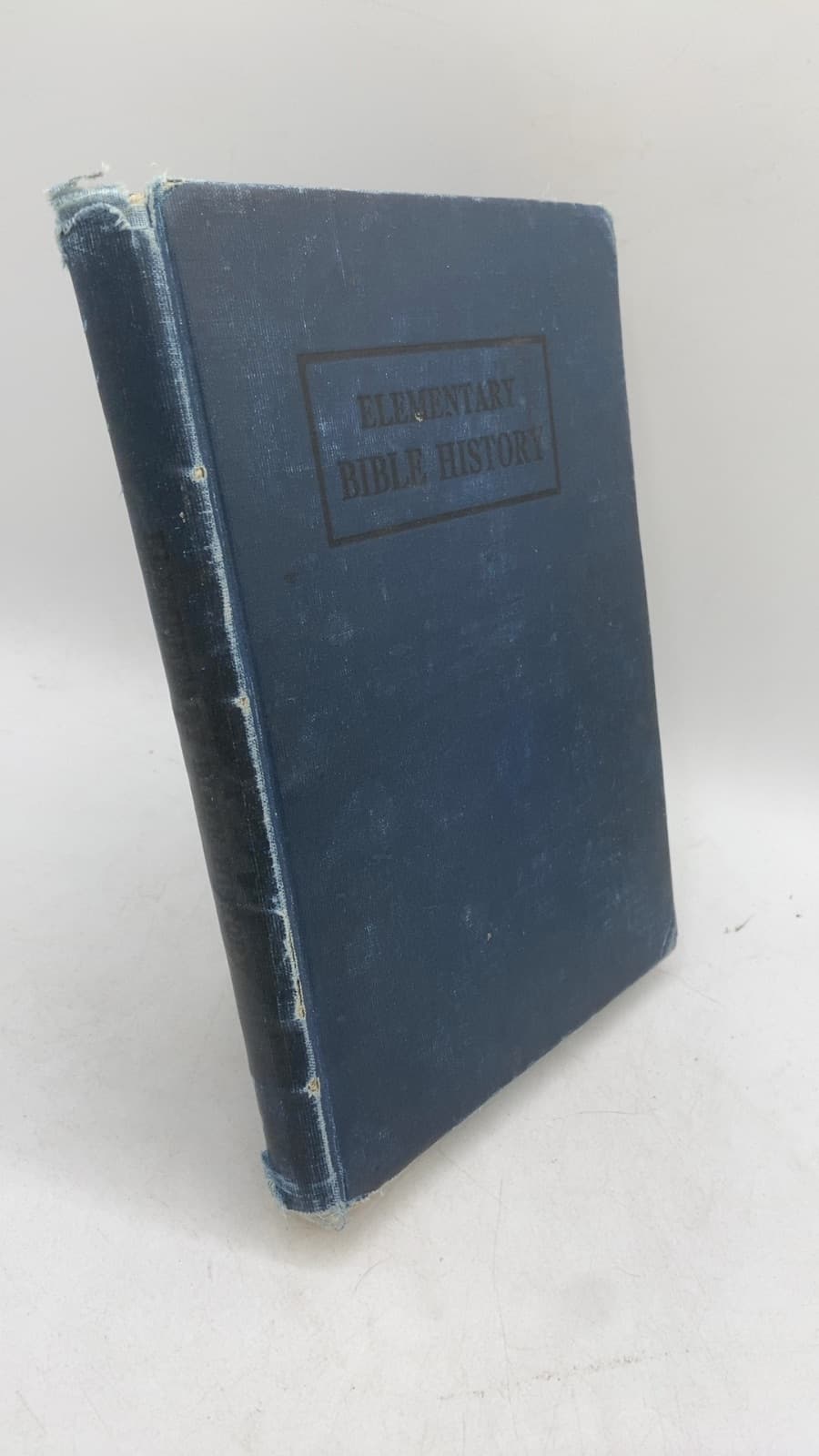 Elementary Bible History - front cover