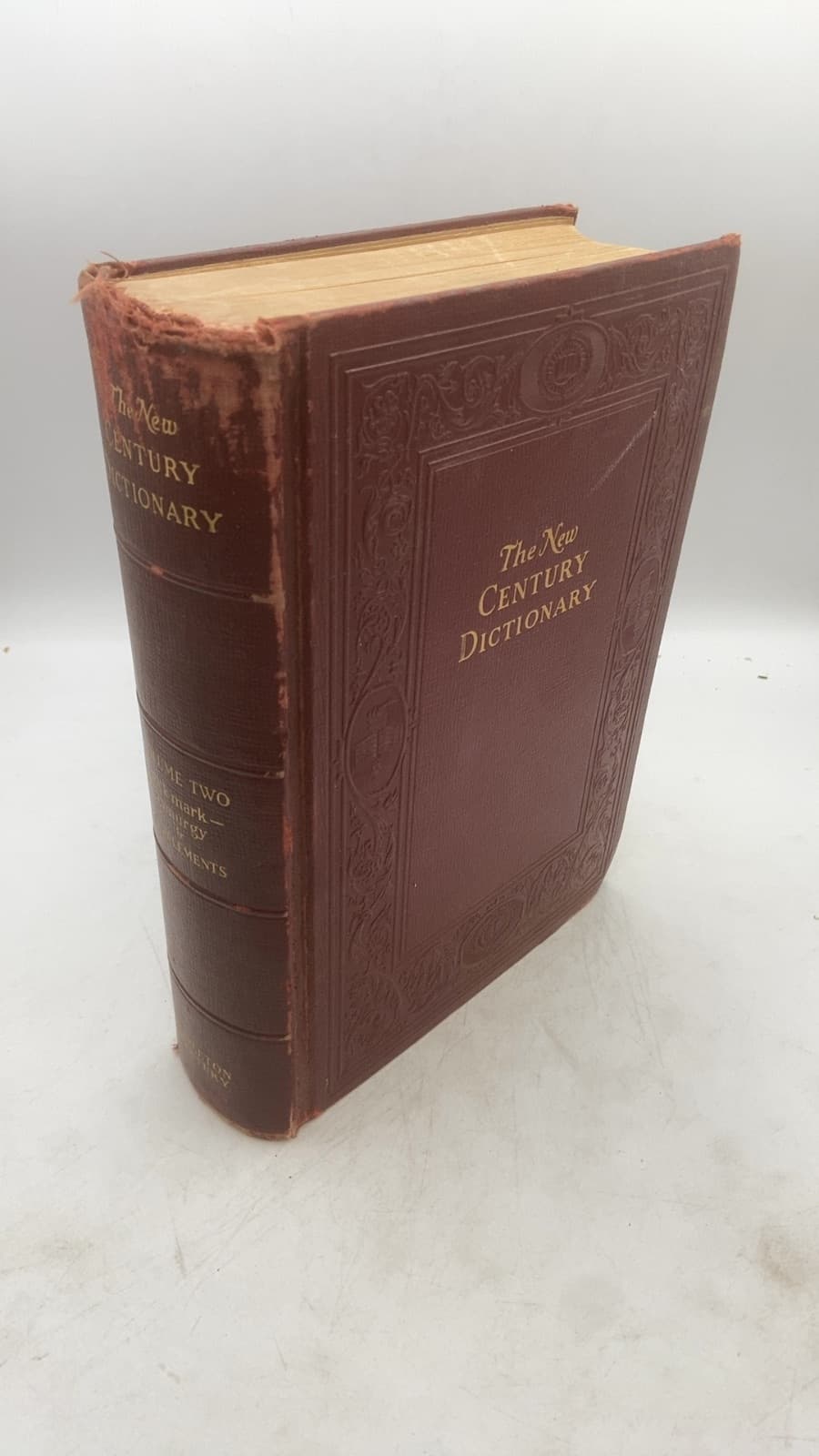 The New Century Dictionary of the English Language by H.G. Emery and K.G. Brewster - front cover