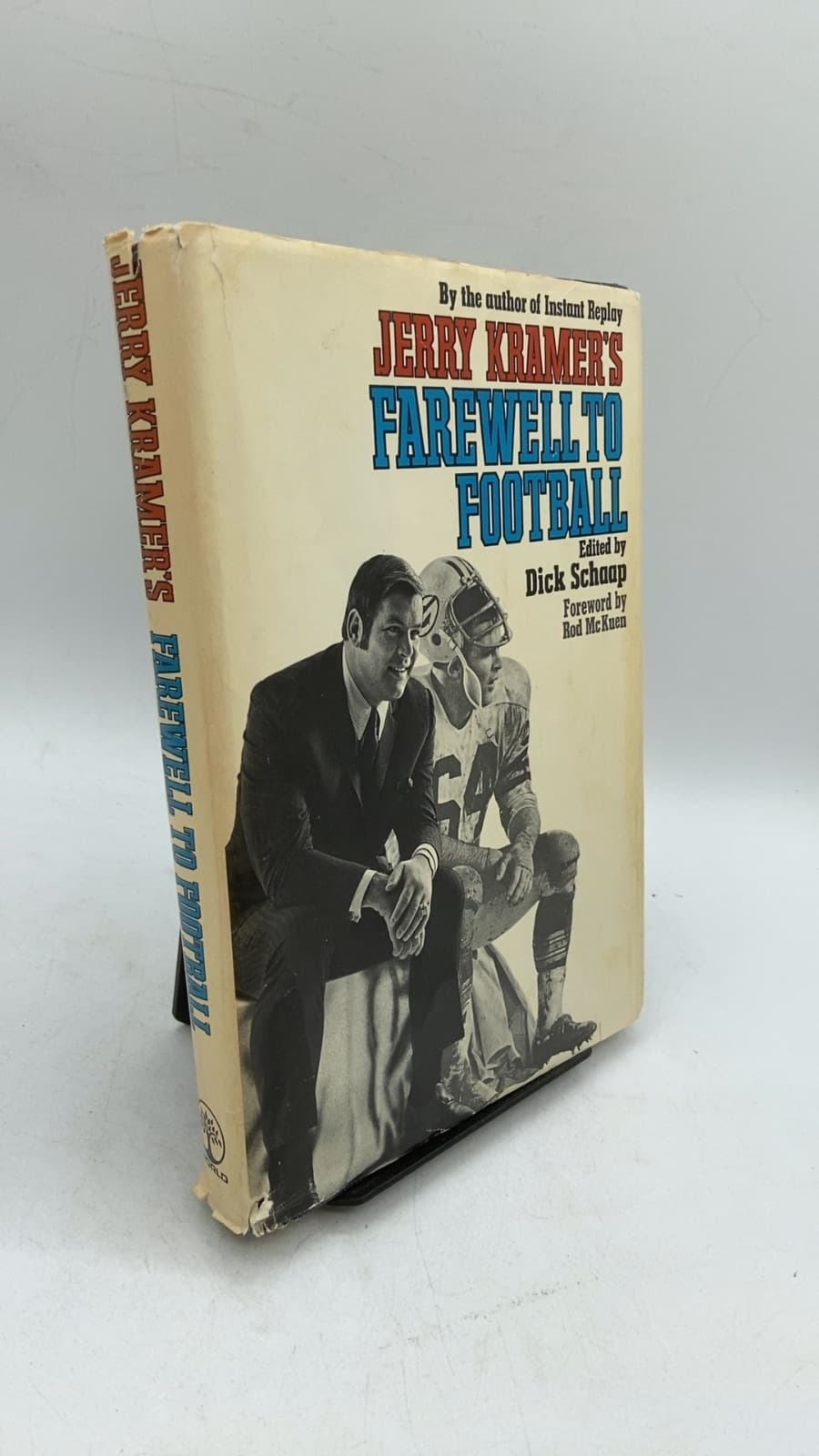 Jerry Kramer's Farewell to Football by Jerry Kramer, Edited by Dick Schaap - front cover