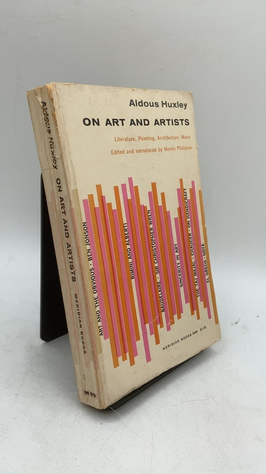 On Art and Artists by Aldous Huxley - front cover