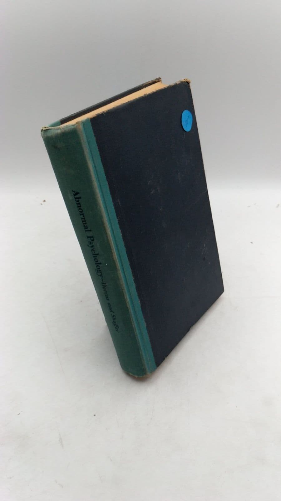 Textbook of Abnormal Psychology by Roy M. Dorcus and G. Wilson Shaffer - front cover