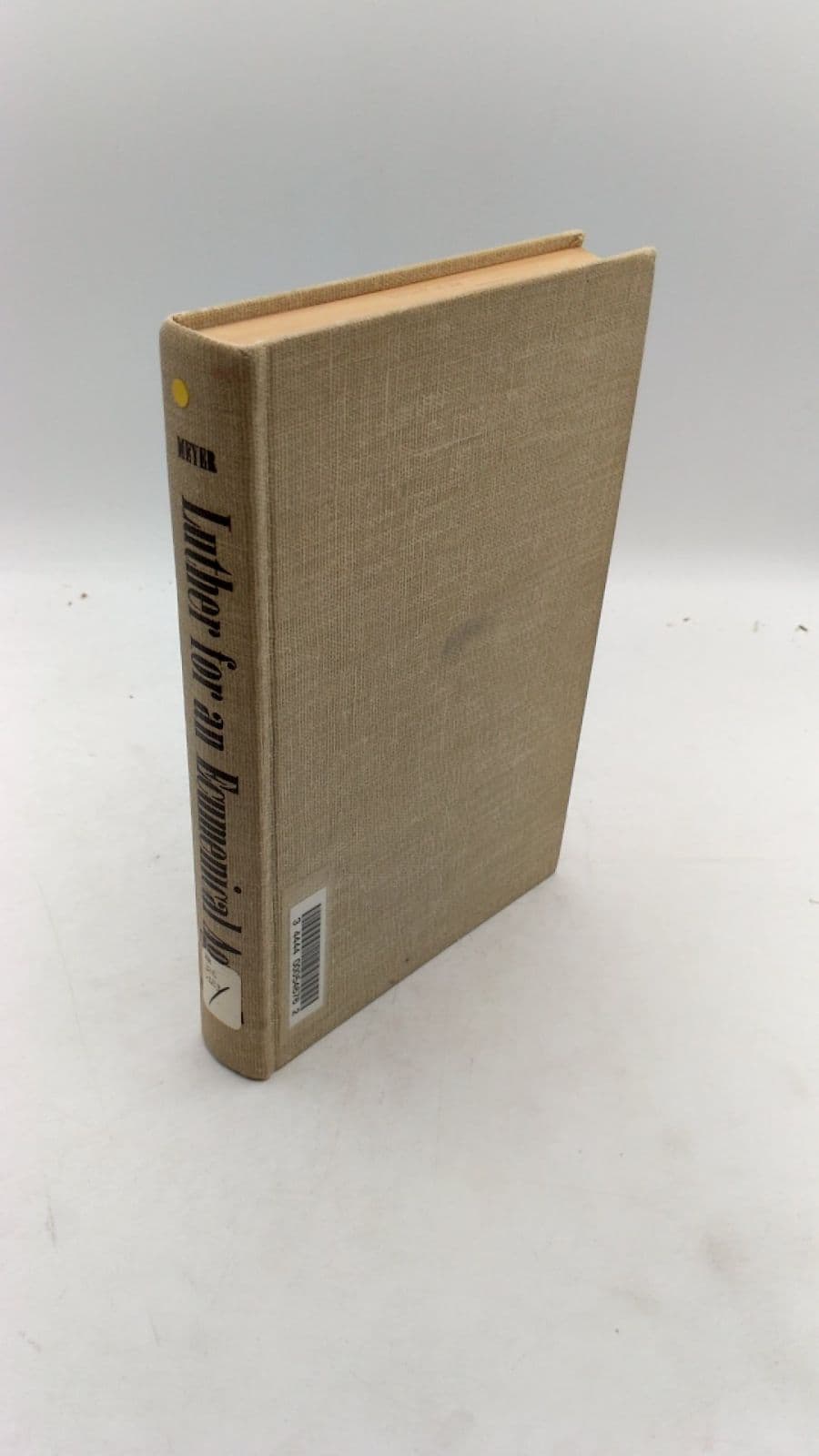 Luther for an Ecumenical Age by Carl S. Meyer, Editor - front cover