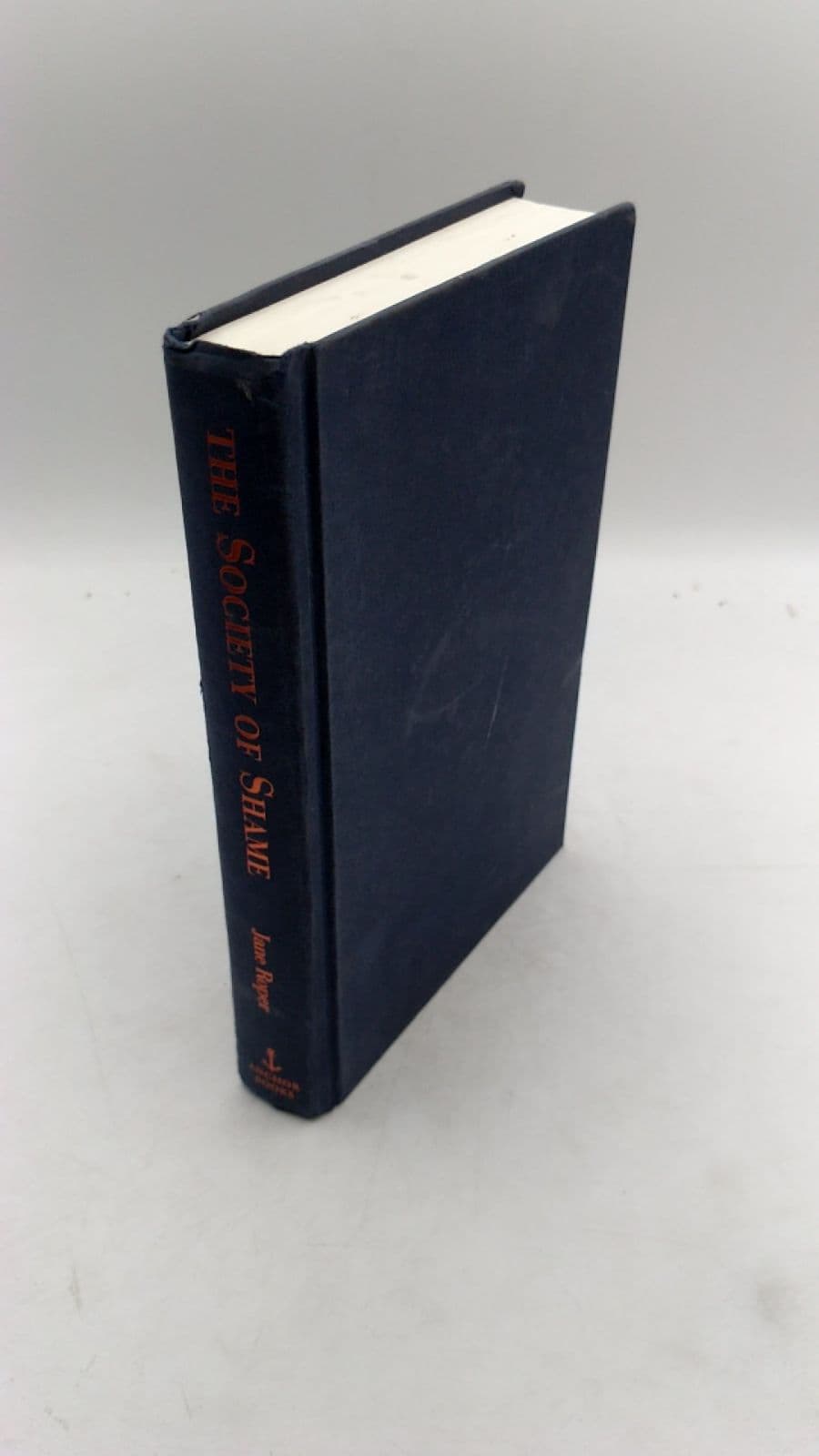 THE Society OF Shame by Jane Roper - front cover