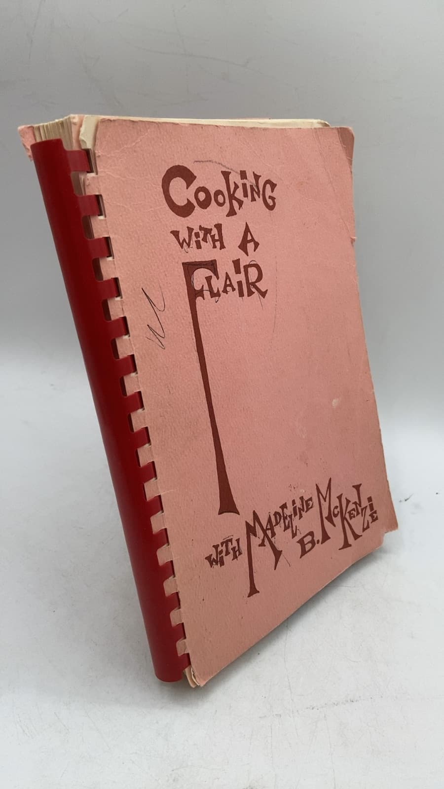 Cooking with a Flair by Madeline B. McKenzie - front cover