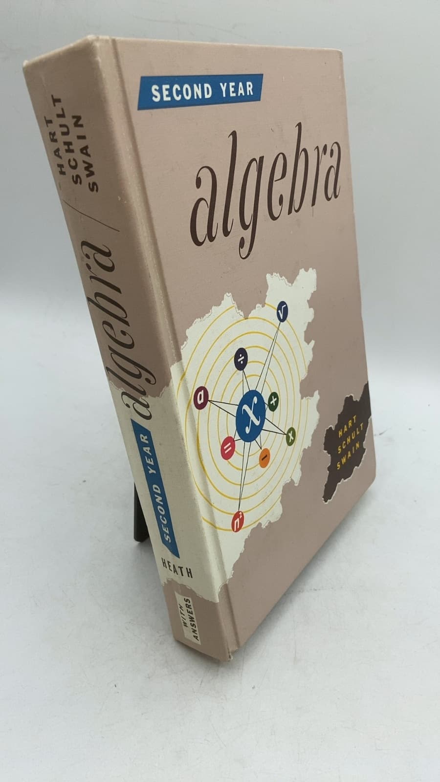 Second Year Algebra by Walter W. Hart, Veryl Schult, Henry Swain - front cover