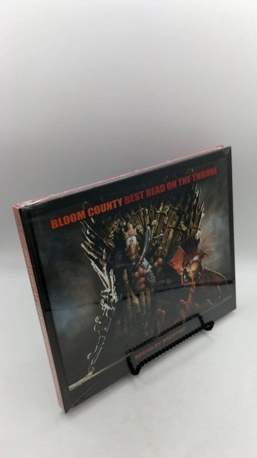 Bloom County: Best Read on the Throne, Shrink Wrapped, Signed by Berkeley Breathed - front cover