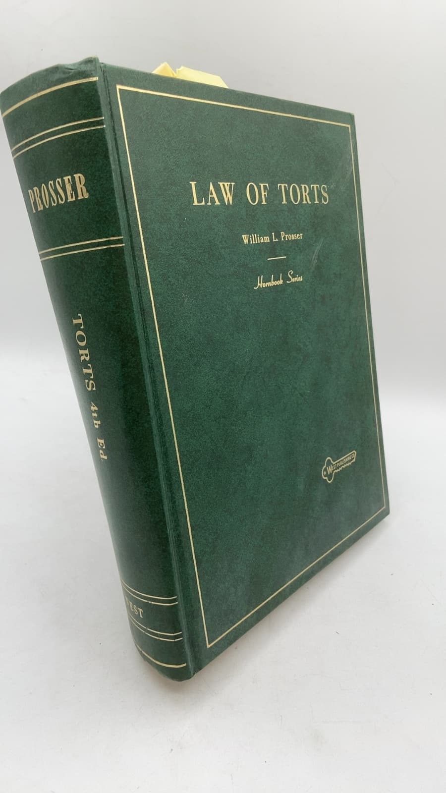 Handbook of the Law of Torts by William L. Prosser - front cover