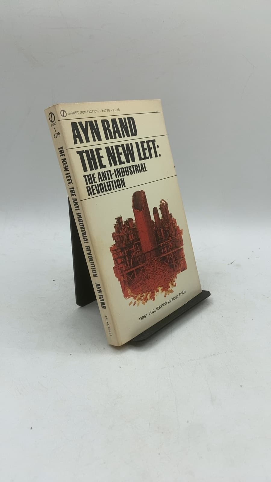 The New Left: The Anti-Industrial Revolution by Ayn Rand - front cover
