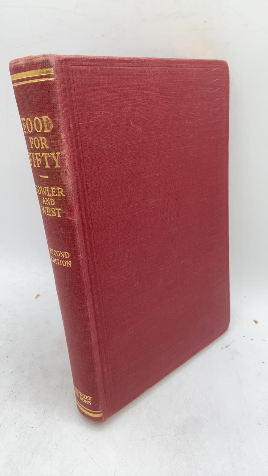 Food FOR Fifty by Sina Faye Fowler, M.s. and Bessie Brooks West, M.a. - front cover