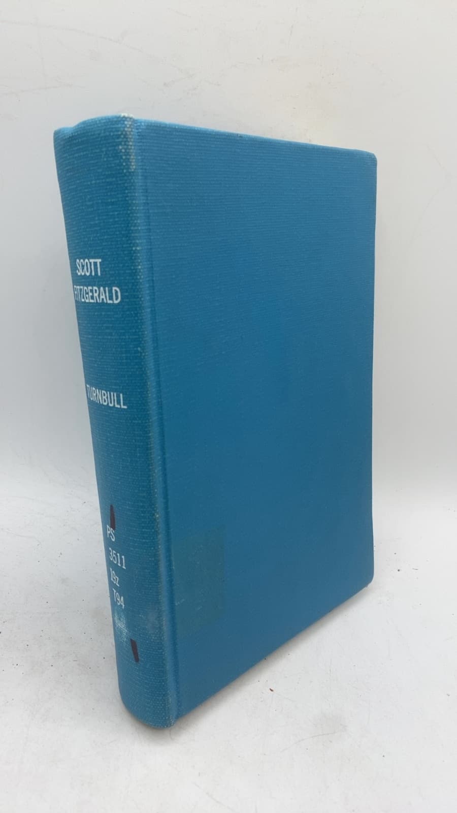 Scott Fitzgerald by Andrew Turnbull - front cover
