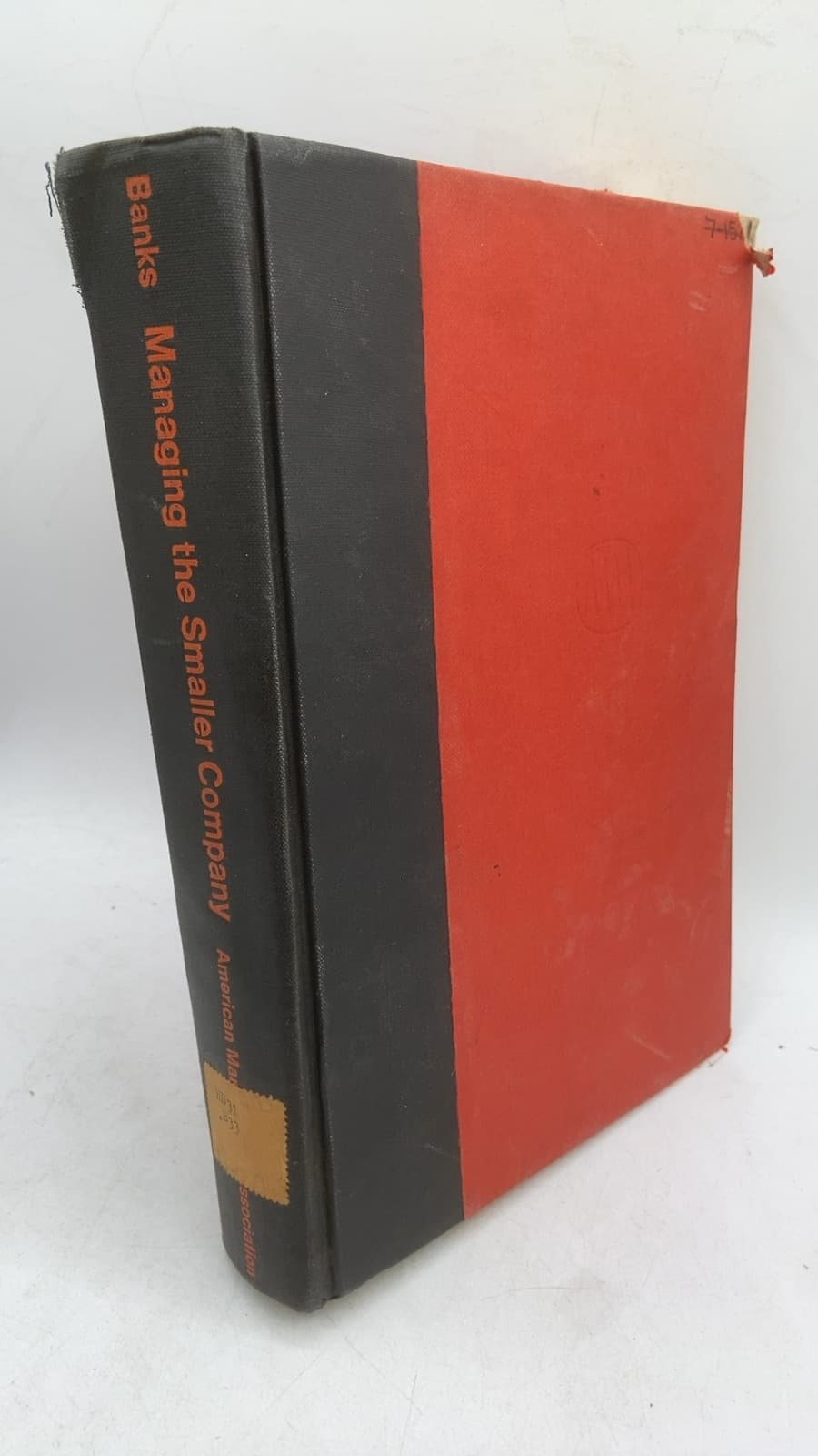 Managing the Smaller Company by Russell Banks - front cover