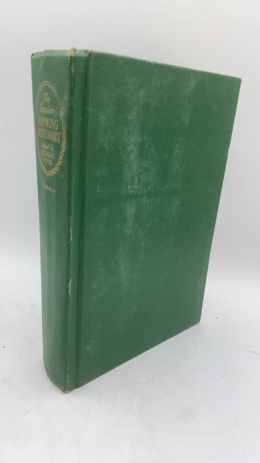 The Complete Rhyming Dictionary and Poet's Craft Book by Clement Wood - front cover