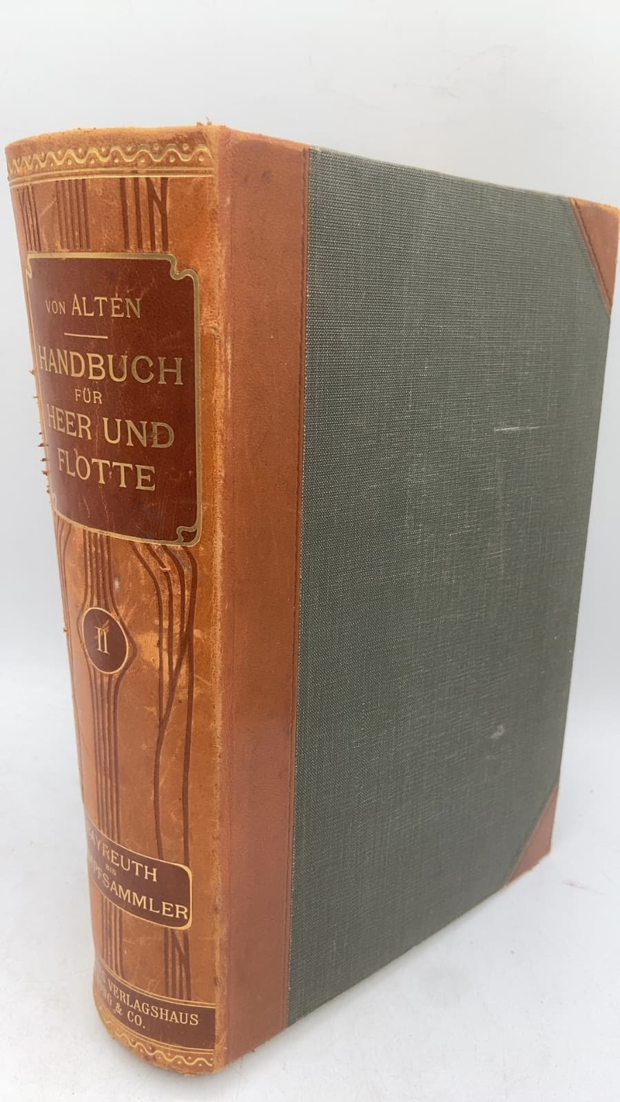 Handbuch für Heer und Flotte by Georg von Alten - front cover