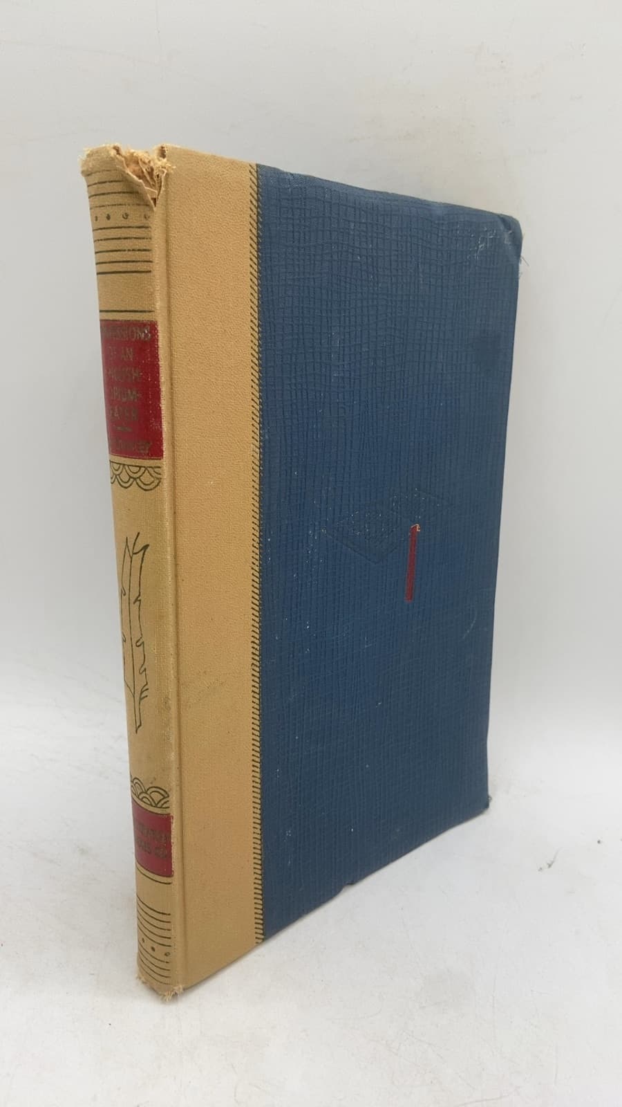 THE Confessions OF AN English Opium-Eater by Thomas DE Quincey - front cover