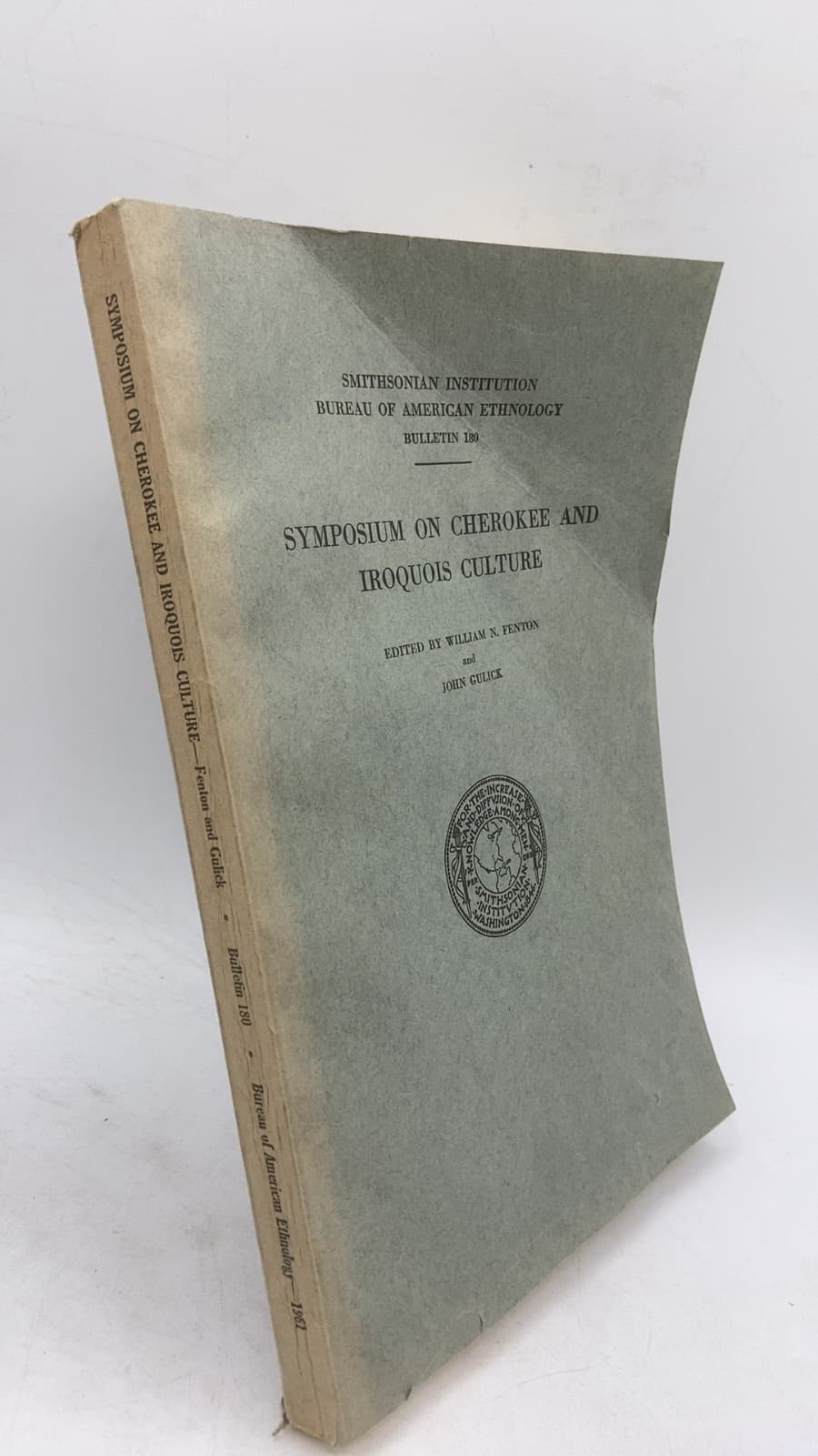 Symposium on Cherokee and Iroquois Culture by William N. Fenton and John Gulick - front cover