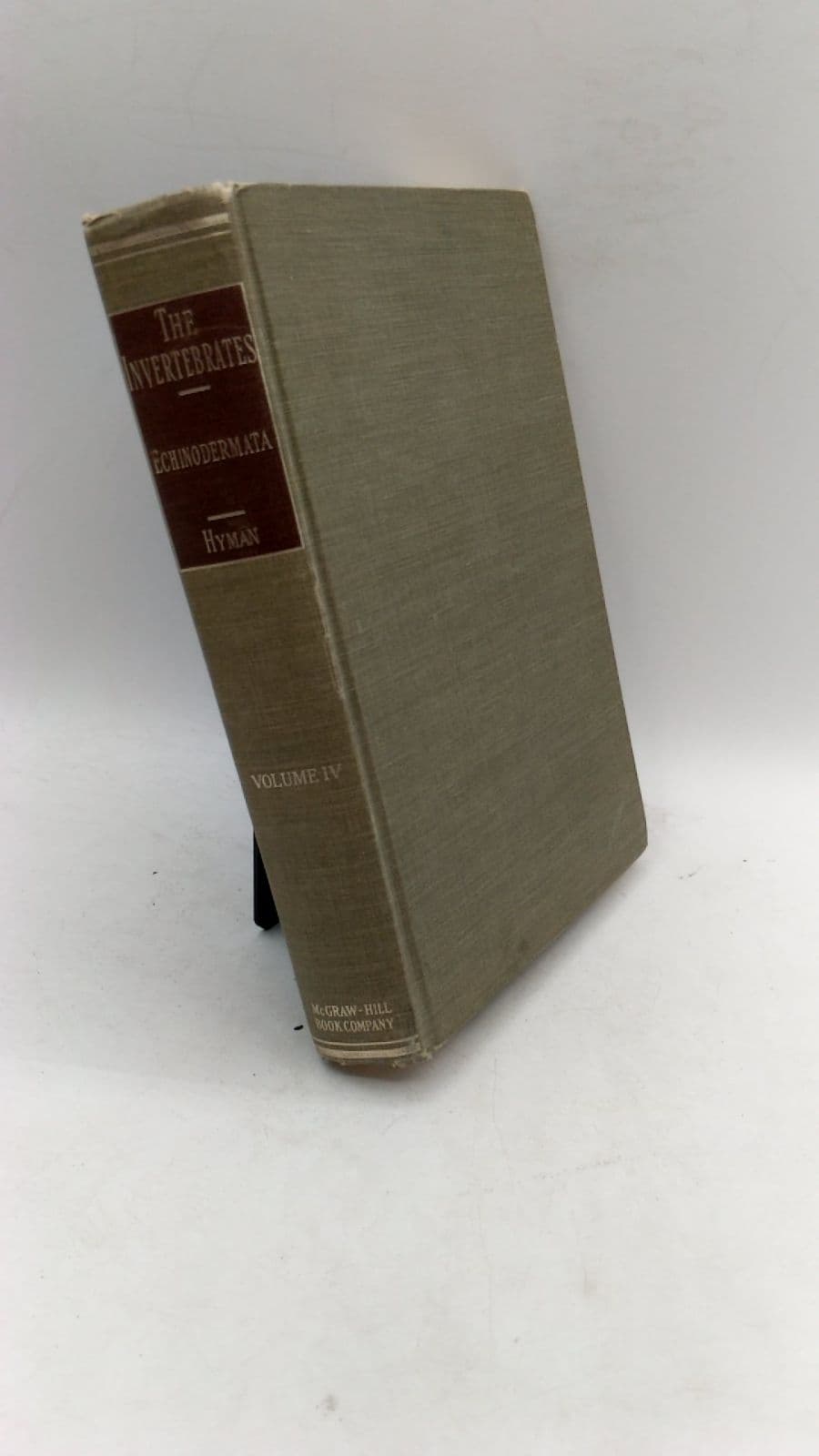 The Invertebrates: Echinodermata The coelomate Bilateria by Libbie Henrietta Hyman - front cover