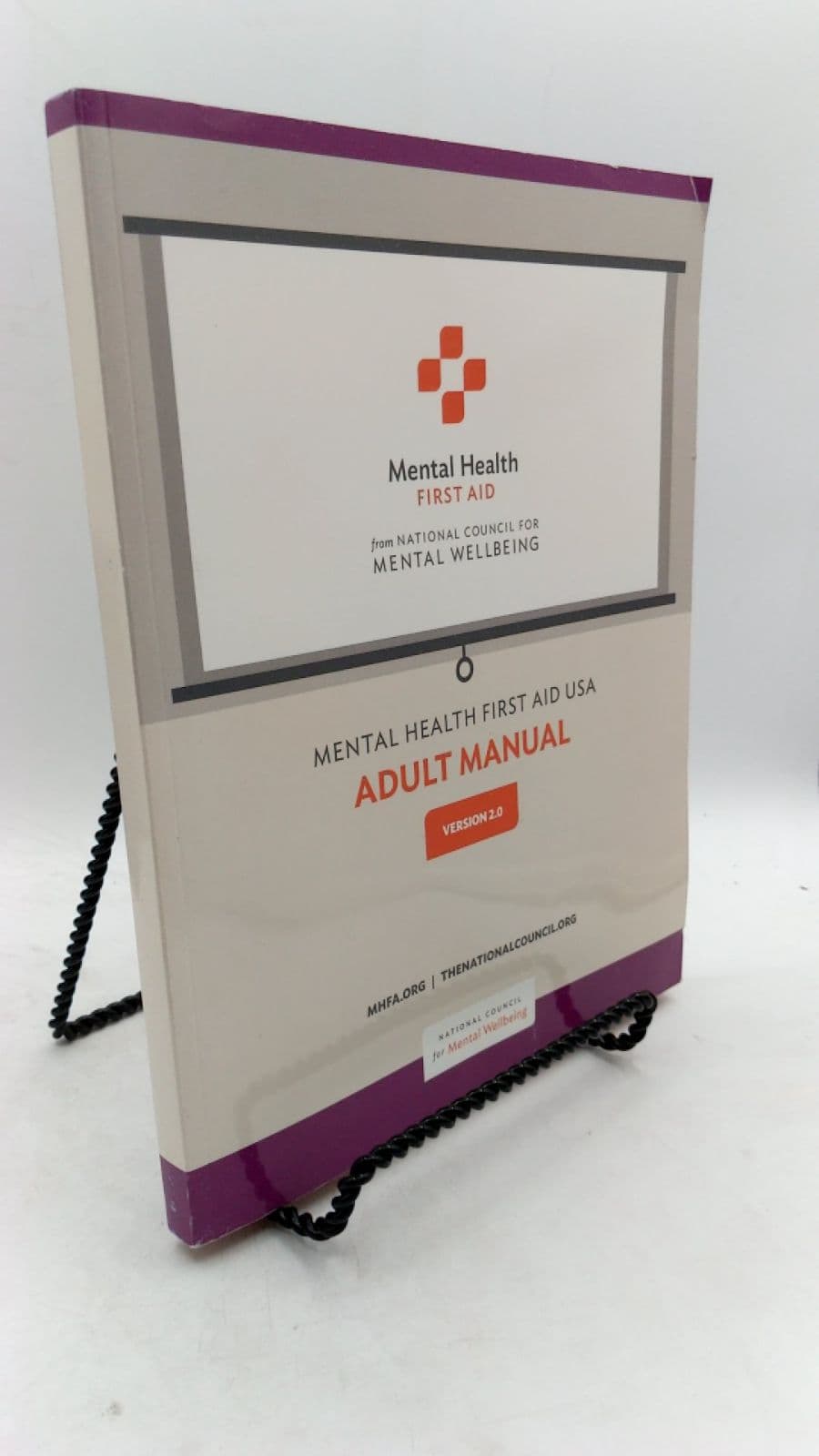 Mental Health First Aid Adult Manual - front cover