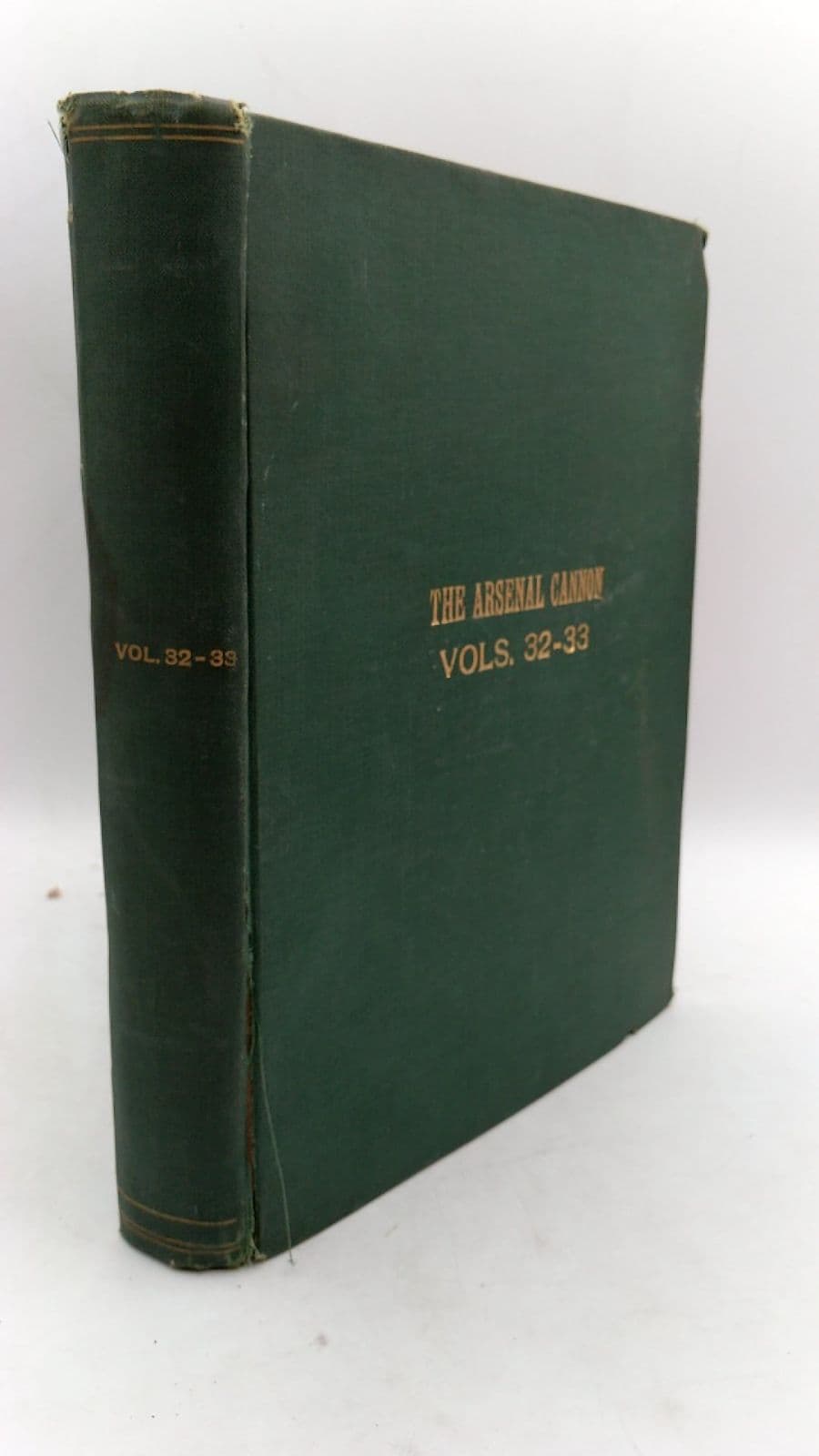 Vol 32-33. The Arsenal Cannon - front cover