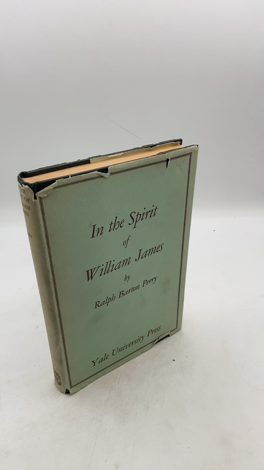 In the Spirit of William James by Ralph Barton Perry - front cover