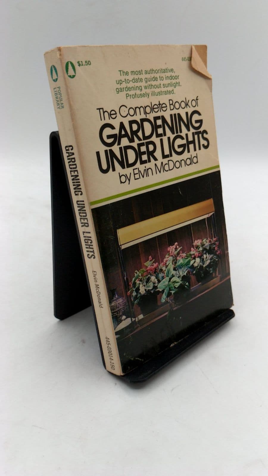 The Complete Book of Gardening Under Lights by Elvin McDonald - front cover