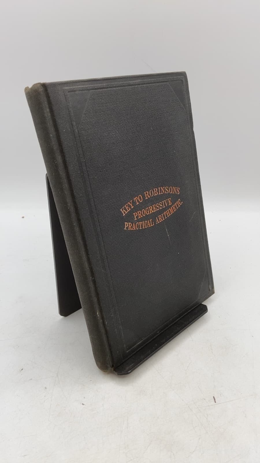Key to the Progressive Practical Arithmetic by Daniel W. Fish - front cover