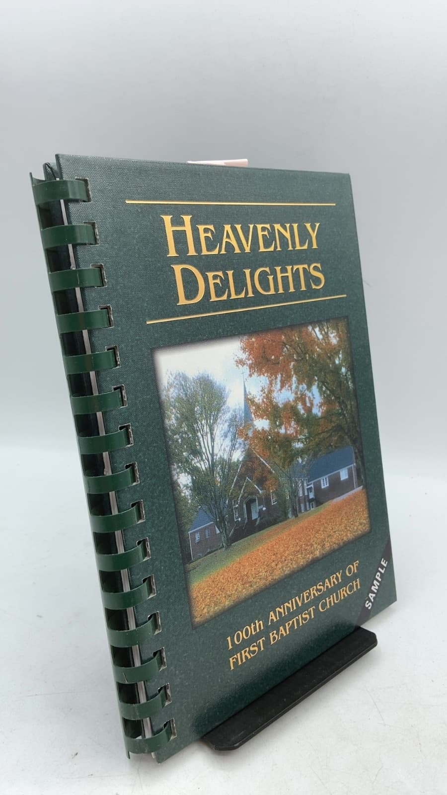 Heavenly Delights 100th Anniversary Cookbook by First Baptist Church - front cover