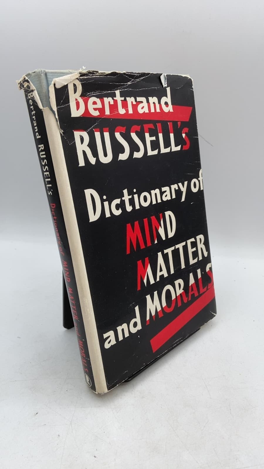 Bertrand Russell's Dictionary of Mind, Matter and Morals by Bertrand Russell - front cover