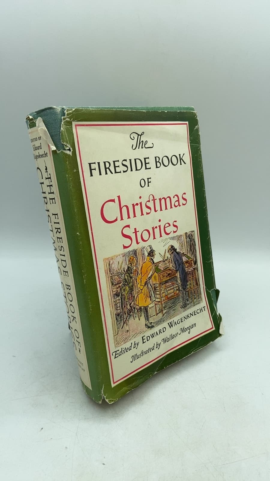 The Fireside Book of Christmas Stories by Edward Wagenknecht - front cover