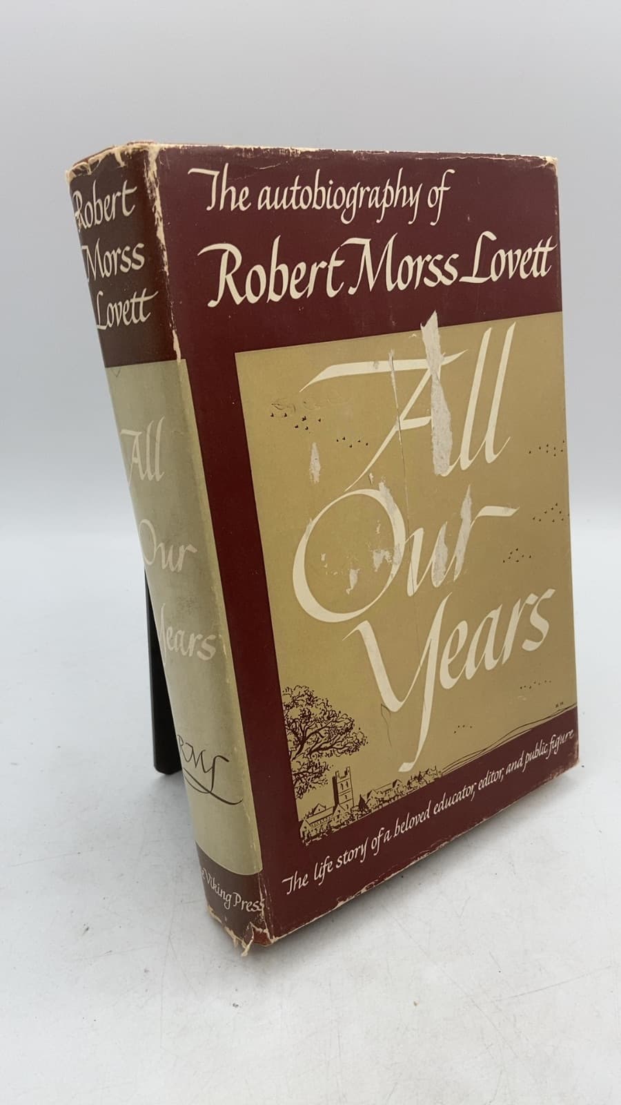 All Our Years by Robert Morss Lovett - front cover