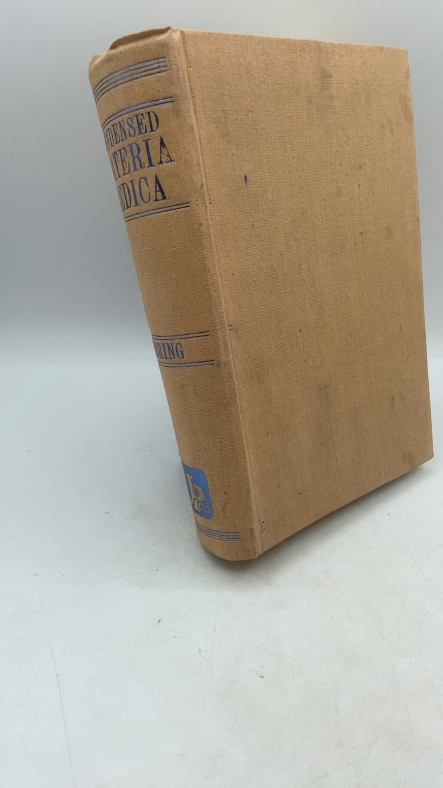 Condensed Materia Medica by Constantine Hering - front cover