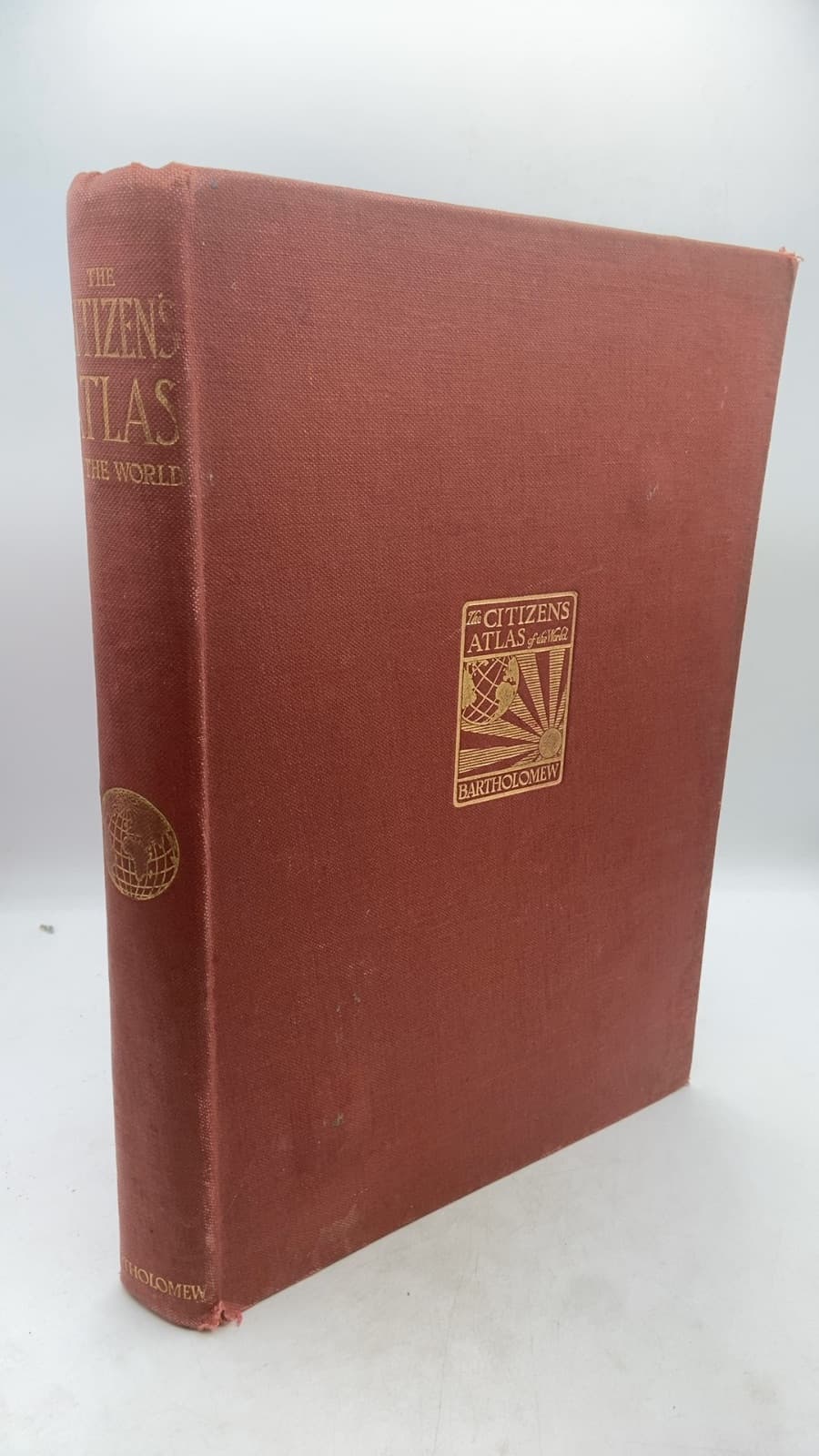 THE Citizen's Atlas OF THE World by John Bartholomew - front cover