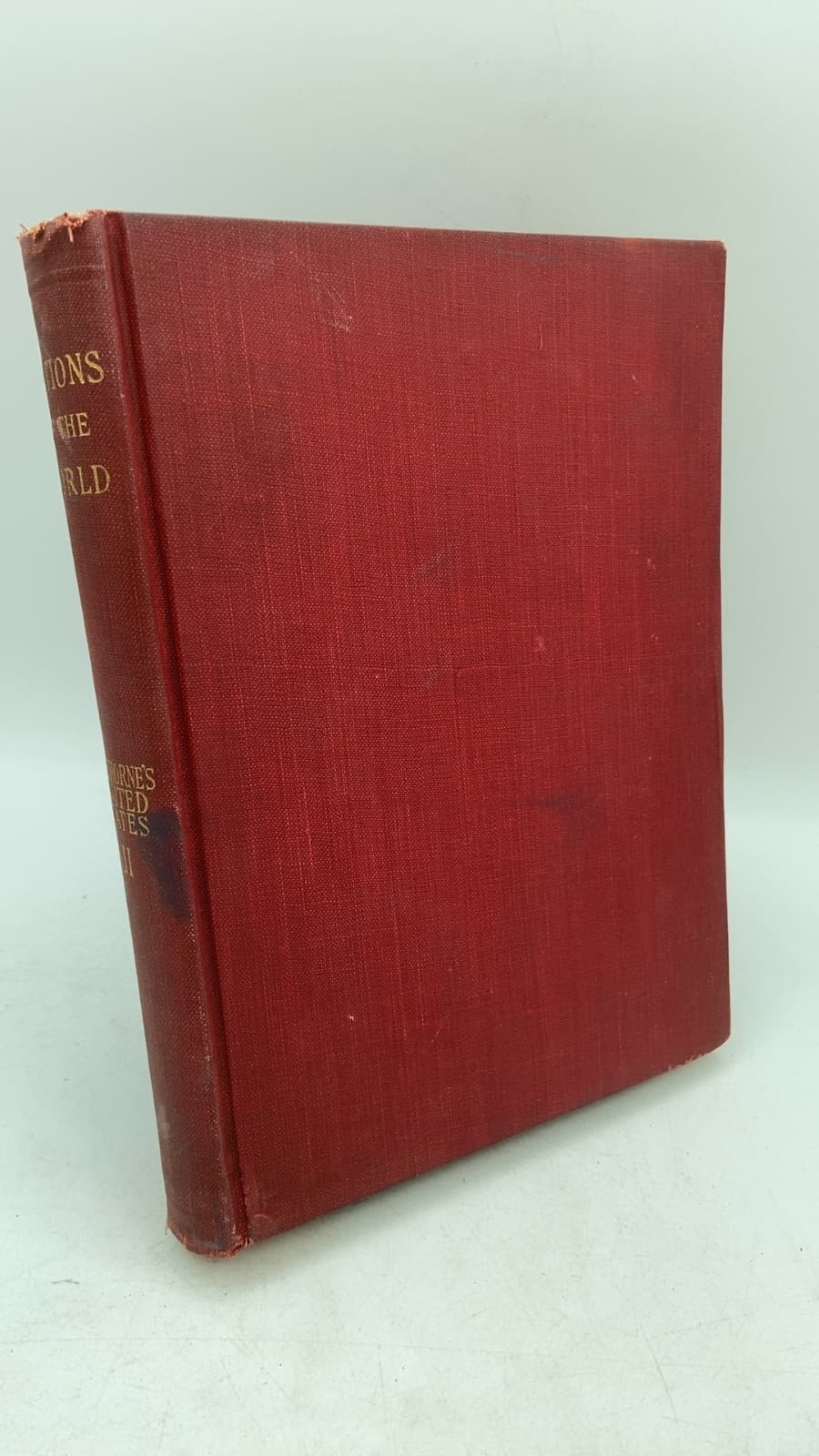 Vol. II United States: From the Landing of Columbus to the Signing of the Peace Protocol with Spain by Julian Hawthorne - front cover