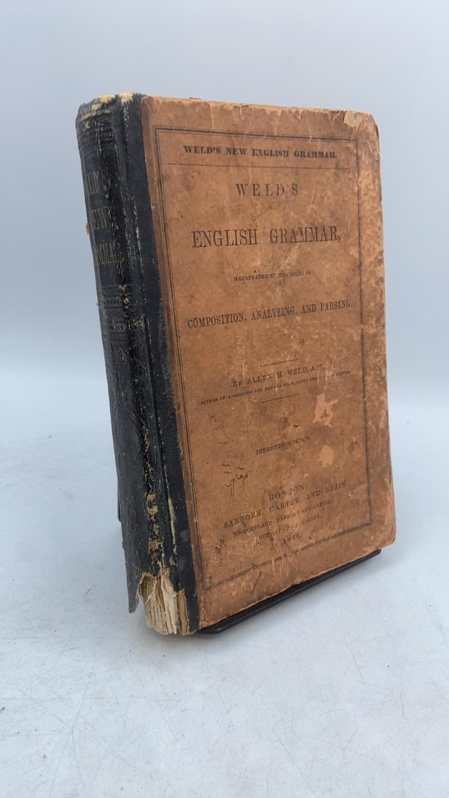 Weld's English Grammar by Allen H. Weld, A.M. - front cover