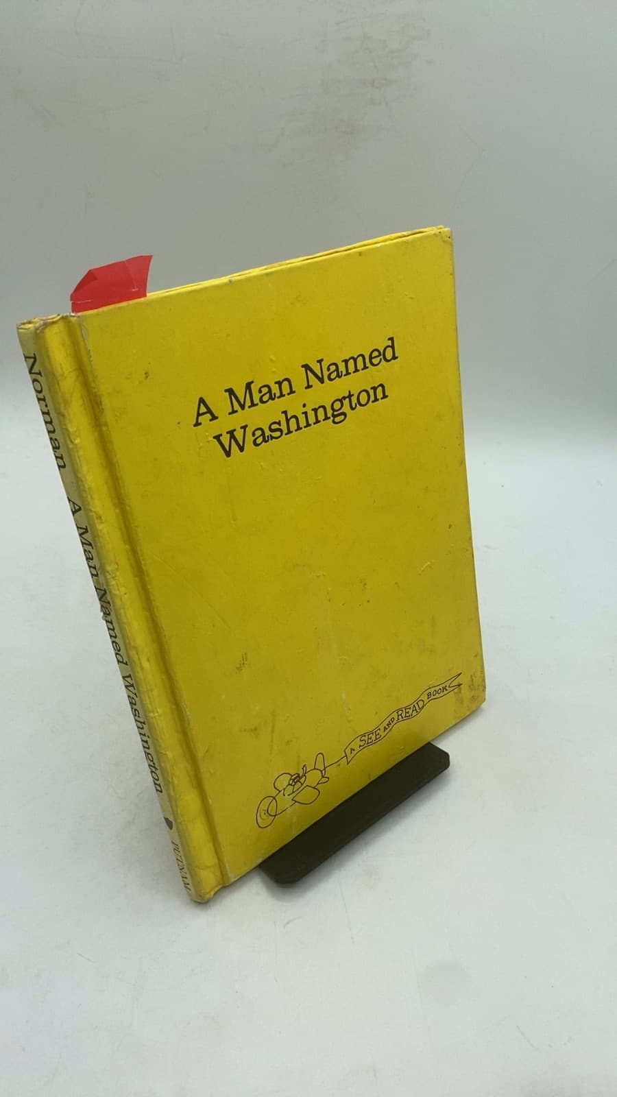 A Man Named Washington by Gertrude Norman - front cover