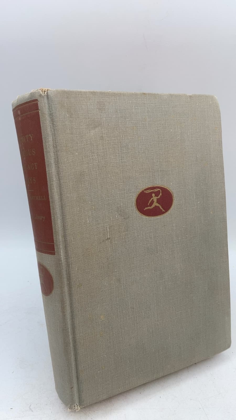 Thirty Famous One-Act Plays by Bennett Cerf and Van H. Cartmell - front cover