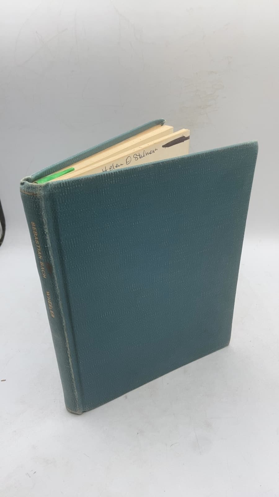 Sebastian Bach: The Boy from Thuringia by Opal Wheeler and Sybil Deucher - front cover