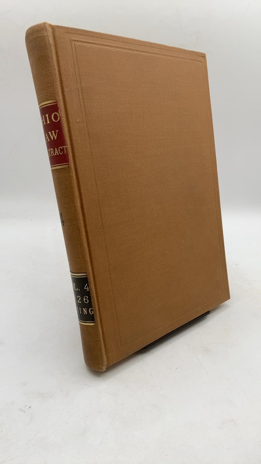 The Ohio Law Abstract by W. J. Tossell - front cover
