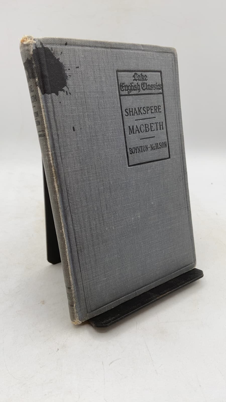Shakspere's Macbeth by John Henry Boynton, William Allan Neilson - front cover