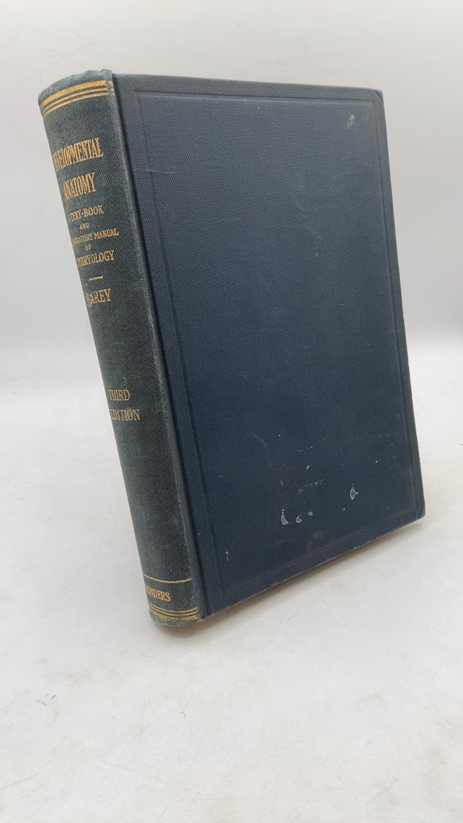 Developmental Anatomy: A Text-Book and Laboratory Manual of Embryology by Leslie Brainerd Arey - front cover